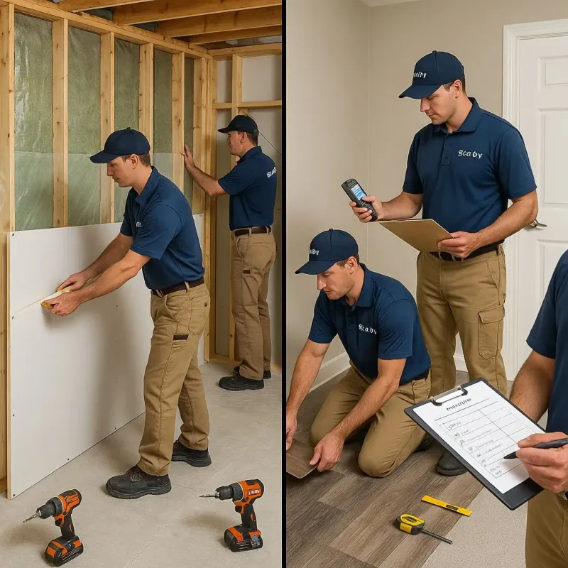 Repairs and Reconstruction process in Pennside, PA